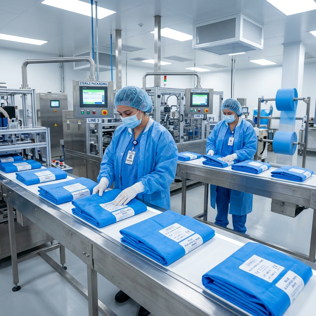 Surgical drapes product sourcing case study — UK China Sourcing Agent
